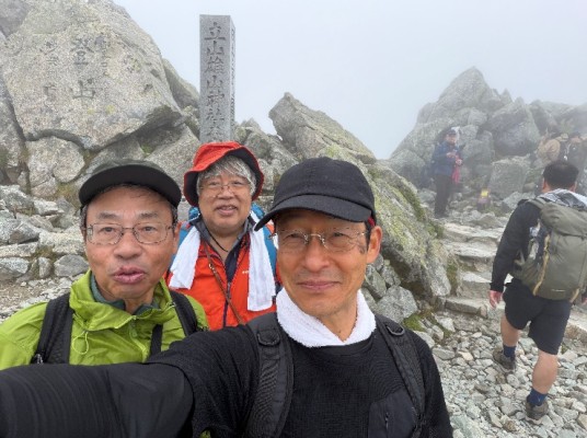 39A金清さん他 雷鳥沢定着山行　Aug 2026